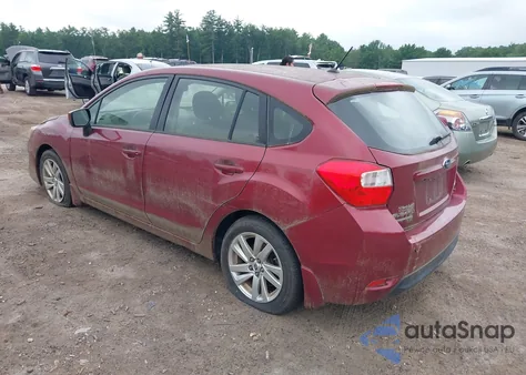 2016 Subaru Impreza 2.0I Premium z USA, uszkodzony, nr VIN JF1GPAB69G8261730
